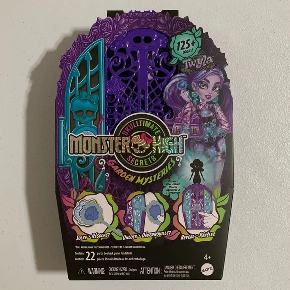 Monster High: Skulltimate Secrets Garden Mysteries Twyla Doll-New - Picture 5 of 8